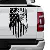 Автомобильные Стайлинг-Наклейки Флаг Белоголового Орла США Грузовик Виниловая Накладка Пикап Багажник Задняя Дверца Декор Хвоста Наклейка Авто Тюнинг Аксессуары