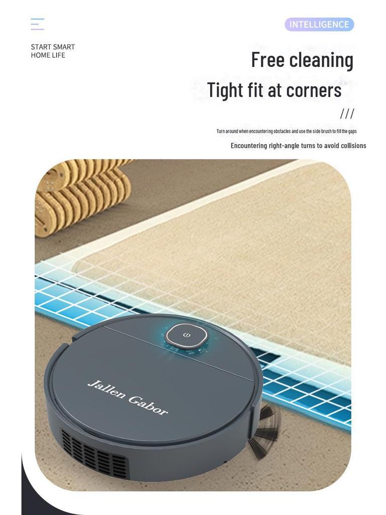 Трансграничный интеллектуальный робот-пылесос «все в одном»: Подметание, мытье полов и всасывание
