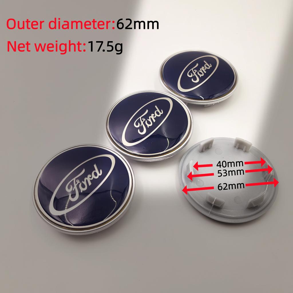 MJU13 4pcs ForFord Hubcap Car Styling Wheel Center Cap Hub Replaced Cover Wheels Centre Hub Cap 54/56/60/62/65/68mm