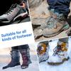 Winter Outdoor Hiking Climbing Snow Spikes Crampons Cleats Chain Claws Grips Boots Cover Ice Gripper Spike for Shoes Anti Slip