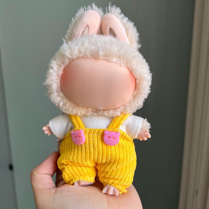 Комплект одежды для плюшевой игрушки 17 см, плюшевый винил, стильный наряд, одежда, спортивный костюм для отдыха, аксессуары для наряда