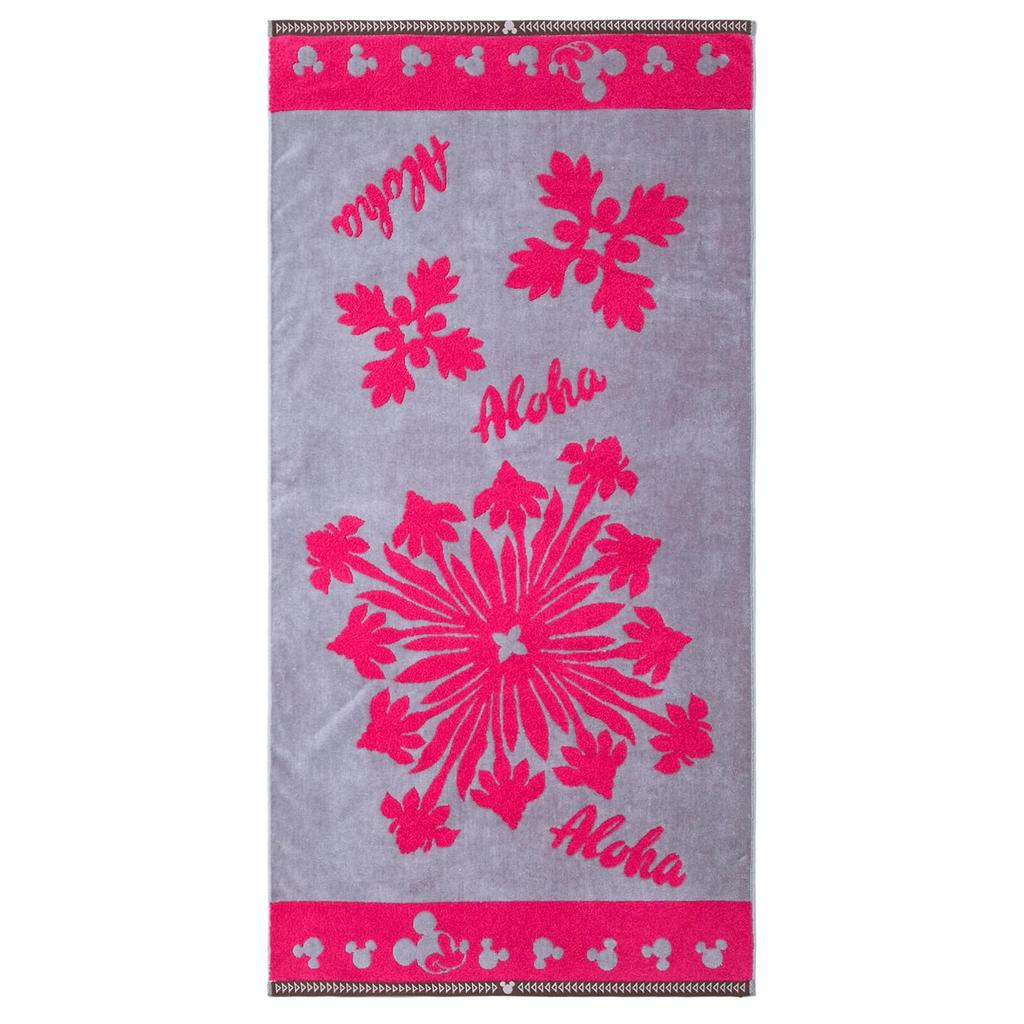 Mum Island 86103576 Bath Towel for Torch Approximately 60cm Wide X 120cm Long [Cathy Style] Women, Disney, 86103576C, Gray Ginger,