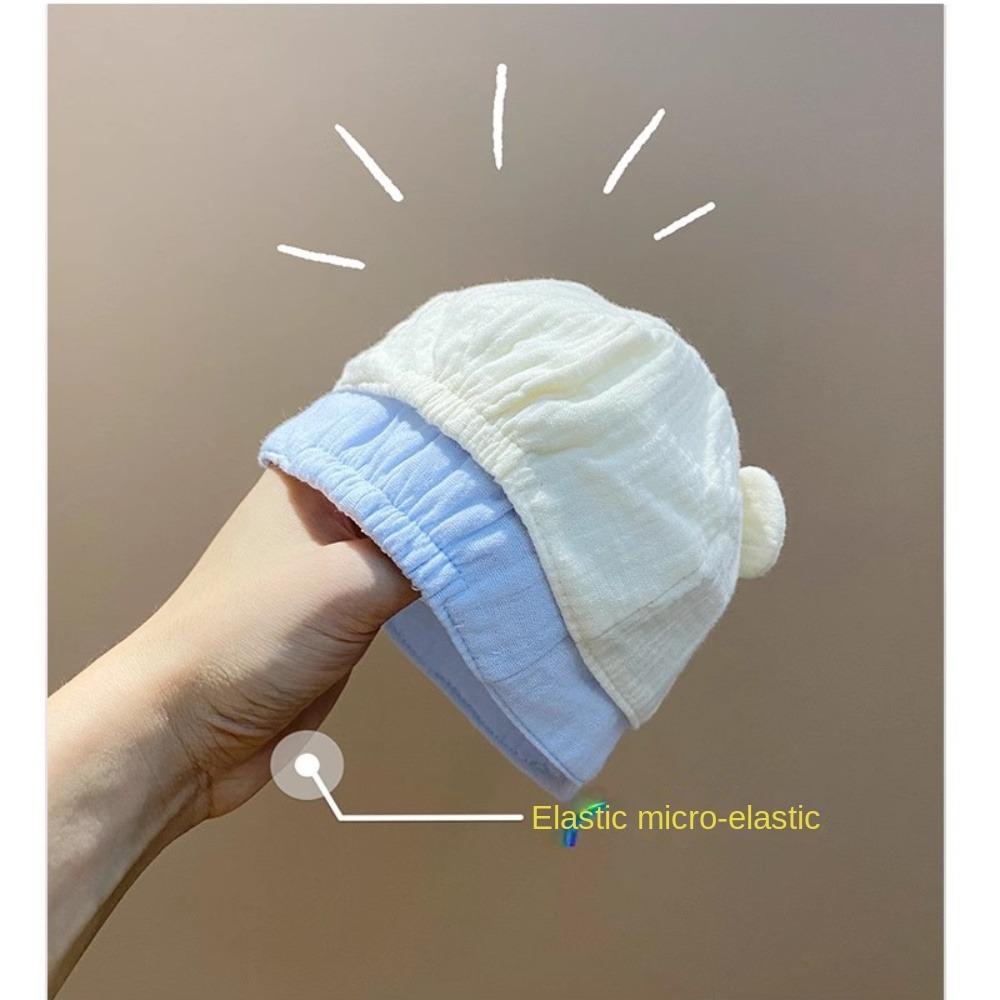 Милая детская бейсболка Хлопковая кепка с козырьком Летняя хлопковая детская кепка