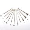 5Pcs 0.5mm-8mm Electric Grinder Parts Carve Precision Burring Sanding Drill Bit