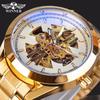 WINNER  Fashion Mechanical Hollow Waterproof Automatic Mechanical Watch