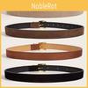 Женский модный пояс из искусственной кожи с металлической пряжкой для повседневной носки и офиса