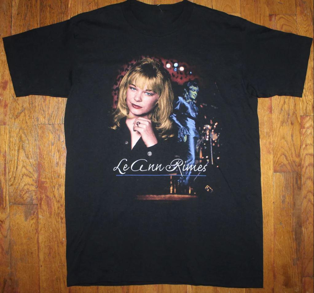 Leann Rimes Singer Concert T-Shirt Cotton For Men Women BT359