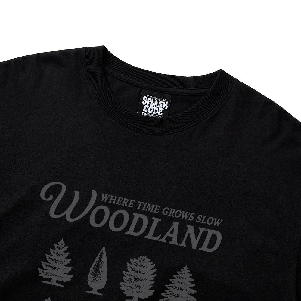 Seupeullaesikodeu Черная с длинным рукавом - Woodland