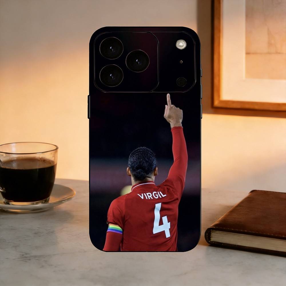 V-Virgil van D-Dijk FOOTBALL 4 Phone Case Silicone Soft For IPhone 17 16 15 14 13 12 11 X XR Plus Pro Max Plus