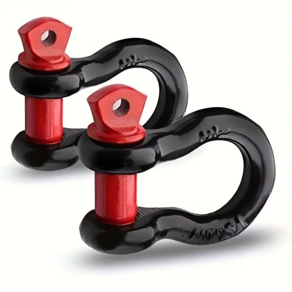 U-Shaped Tow Shackle Anti-Rust Tow Hook Car Accessories Trailer Hook Vehicle Recovery