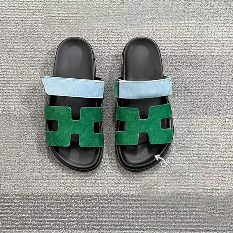 Весенне-летняя обувь больших размеров, шлепанцы на платформе, однотонные, повседневные сандалии, женская обувь, пляжная обувь.