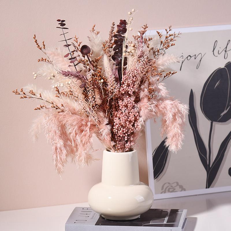 Простая керамическая ваза, гидропонная ваза, цветочная композиция, домашний декор, настольный орнамент, украшение сада