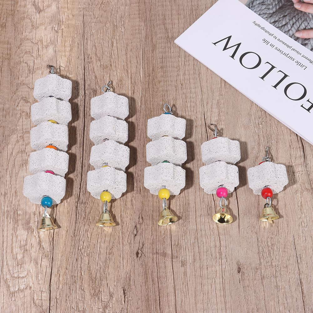 Home Tearing Pet Supplies Chewing Mineral Bird Chew Toy Parrot Grinding Stone Hanging Block