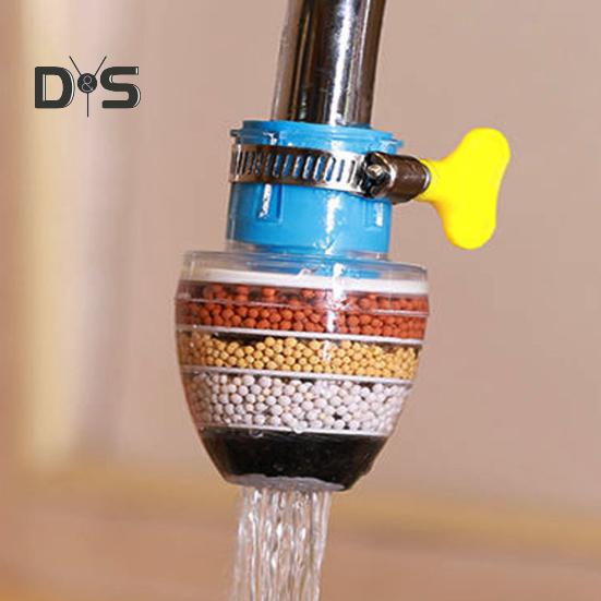 Универсальный 6-слойный фильтр для крана с простой установкой для улучшения качества воды