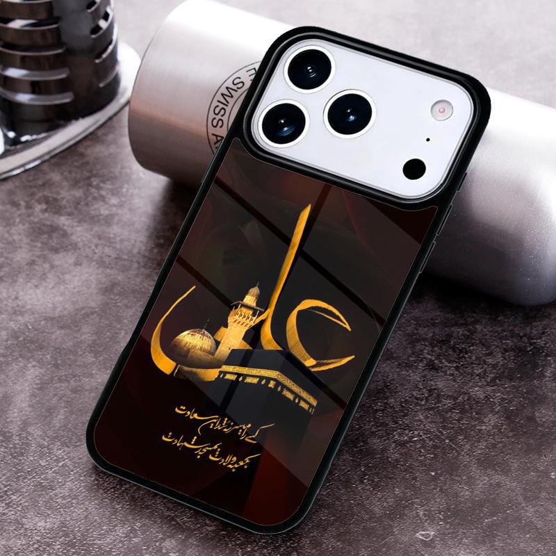 Ислам Шиитский Али Имамат Искусство Чехол для Телефона для iPhone 17 16 15 Pro Max Air 14 13 12 11 Plus Ударопрочный Чехол