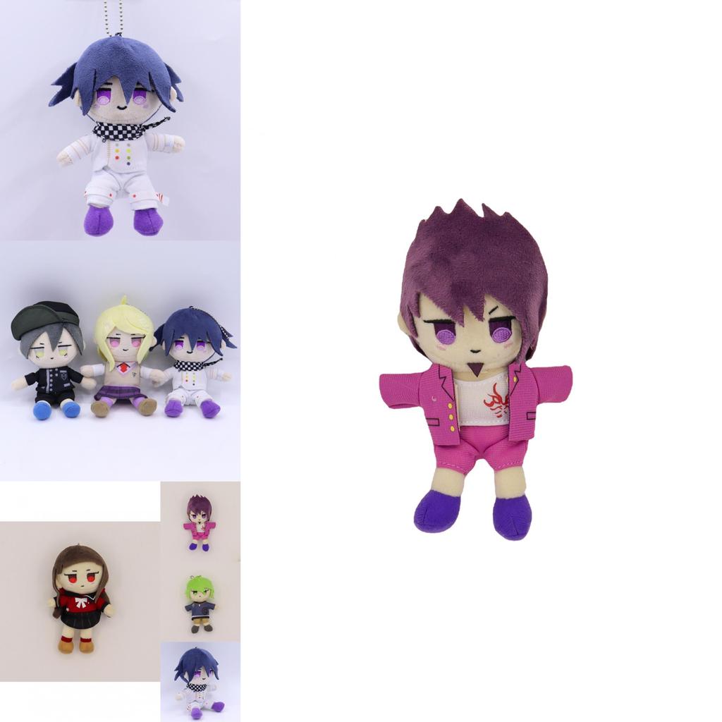 Очаровательная плюшевая кукла Danganronpa V3 с мягким наполнителем из PP-хлопка 15 см Коллекционная игрушка