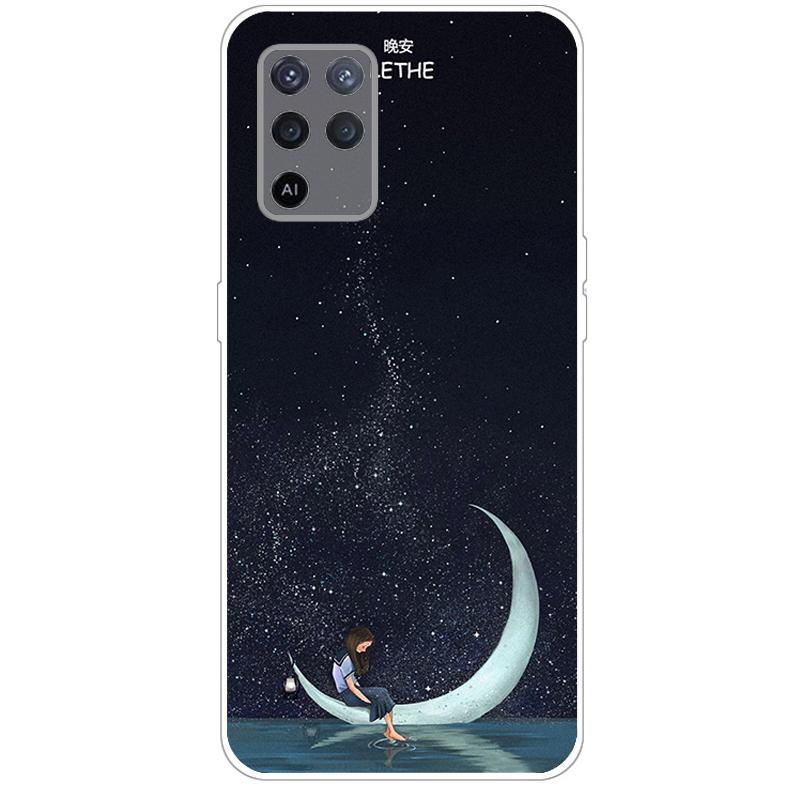 Чехол для OPPO Reno4 Lite Reno5 Lite, противоударный мягкий силиконовый чехол из ТПУ для OPPO Reno 5 4 Lite, чехлы для телефонов, чехол с милым мультяшным рисунком