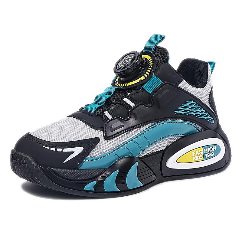 Boys' shoes2026New breathable autumn collection of children's basketball shoes, featuring soft soles and designed for boys, suitable for running and