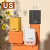 40 Вт USB C зарядное устройство быстрая зарядка QC 3.0 Dual PD зарядное устройство Type C быстрое зарядное устройство адаптер для iPhone 16 15 14 Xiaomi Samsung Huawei телефон