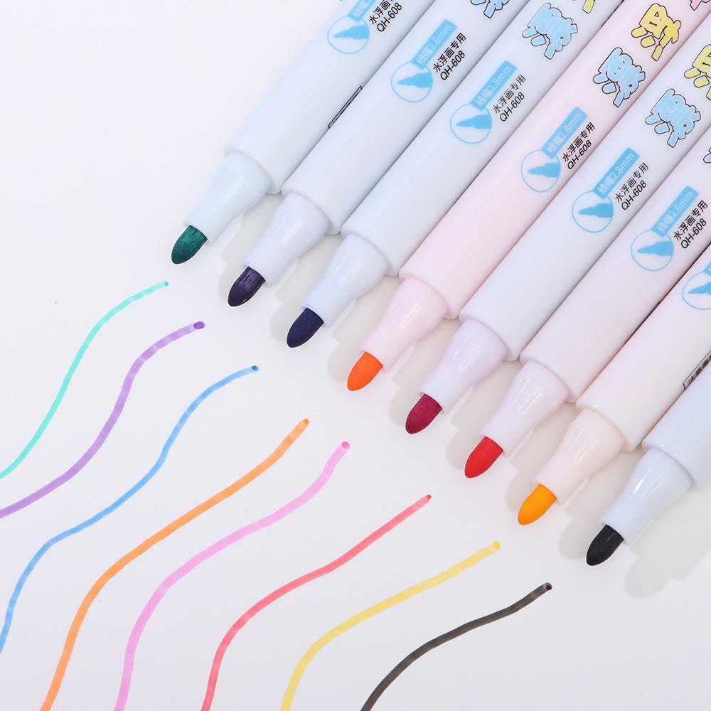 Spoon Water Drawing Whiteboard Markers Magical Water Painting Pen Doodle Pen Colorful Mark Pen