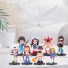 6/8 шт. Мультяшный персонаж Персонажи теледрамы Статуэтка Коллекционная модель Украшение для дома, офиса, рабочего стола Подарок для фанатов сериала