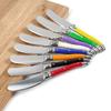 8Pcs Colorful Cheese Knife Set Butter Spatula Knife Cheese slicer Cream Jam spreader Dessert cutting knife Baking tool