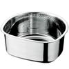 Hirosho Compact Washtub with Rubber Feet D-Shaped CAD-10