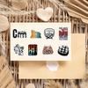 50Pcs Chess Game Sticker Waterproof Decal For Laptop Motorcycle Luggage Snowboard Fridge Phone Car Stickers Toys