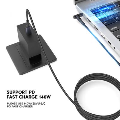 Кабель для зарядки ноутбука Кабель для зарядки USB C PD на DC5.5x2.1мм 5.5x2.5мм Адаптер кабеля Блок питания для ноутбука 28В 5А 140Вт