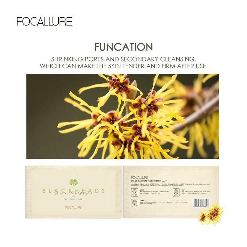 FOCALLURE - Полоски для удаления черных точек и очищения пор