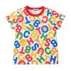 House Hot for Boys and [Miki Biscuits] Short-sleeved T-shirt Girls, Kids' Clothing, Multicolor, 80cm, 72-5201-492
