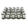 GAS-JP Nut Caps Stainless Steel Mirror Polished ISO Standard 33mm Long, Semi-Long, Medium, Short, Super Pointed, or Pointed 20 Pieces (Long (33