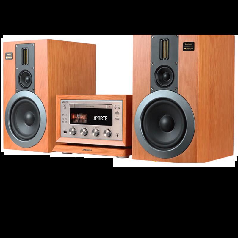Sansui M980 Bluetooth 5.0 HIFI Ламповый Усилитель Полочная Акустическая Система CN вилка (адаптер в комплекте) (Китайская версия)
