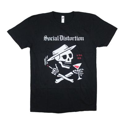 Мужская футболка Social Distortion Skelly Ltd Черная