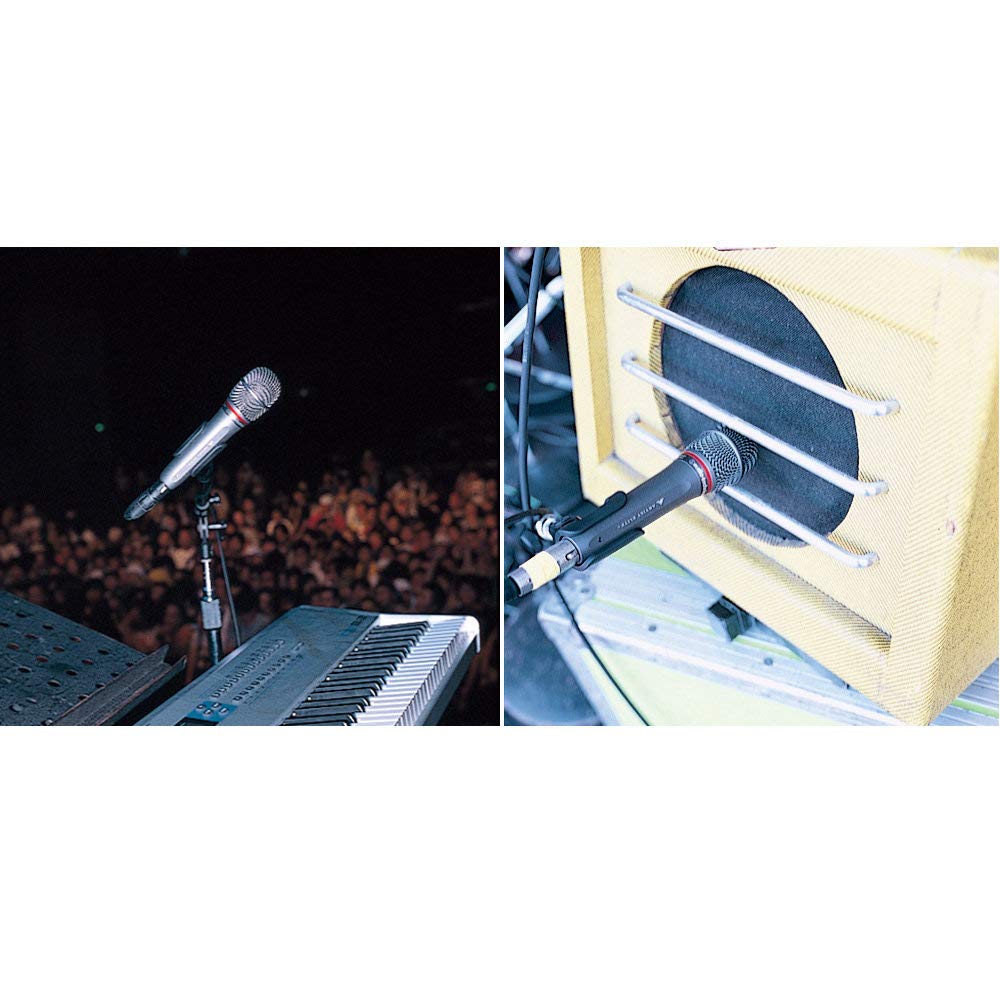 Audio Technica AE4100 Dynamic Microphone XLR Unidirectional Microphone Vocal Live DTM Microphone Holder Included Microphone Pouch Included []