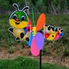 Colorful Cartoon Windmill Plastic Cartoon Children Toys  Garden Yard Decor