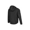 Nike Reflective Logo Print Woven Running Hooded Jacket Men Outerwear Black DD4747-010
