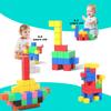 Детский набор для самостоятельной сборки магнитной геометрии, обучающий инструмент из магнитных блоков, набор игрушек для сборки магнитных блоков