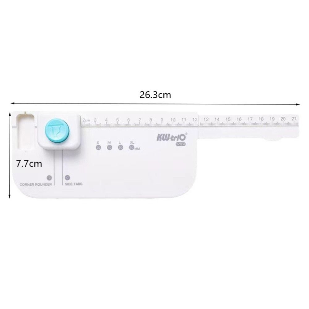 Extendable Loose Leaf Separator Label ABS Separate Index Page Making Board  Scrapbook