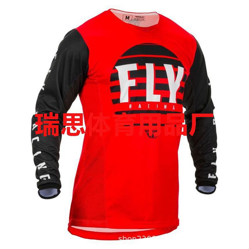 2021 new hot-selling tide brand downhill suit outdoor motorcycle riding long-sleeved men's top mountain bike couple riding suit