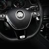 HIJK1 Emblems Volkswagen R Emblem Zinc Alloy Car Steering Wheel Trim Buckle For VW Golf Polo GTI Tiguan CC Passat Variant Jetta Santan