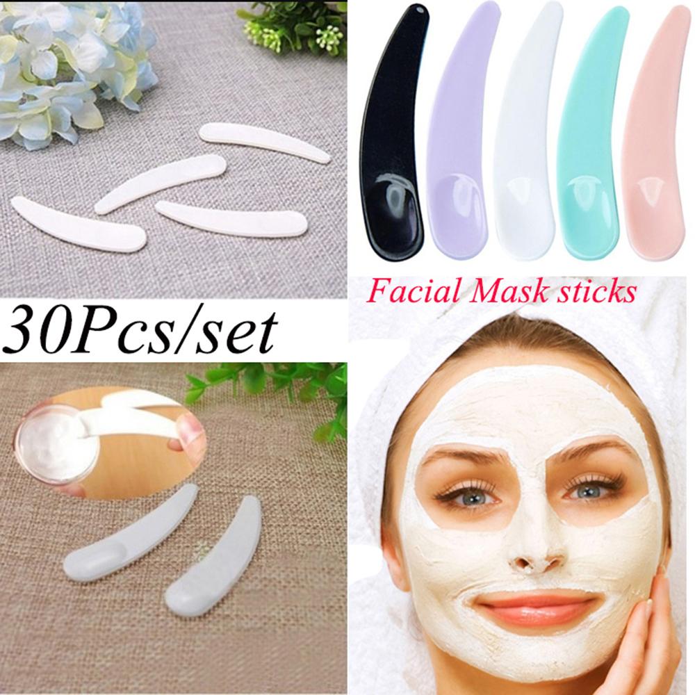 Beauty Tool Curved Scoop Eye Cream Stick Facial Mask Stick Cosmetic Spatula Spoon Makeup Tools