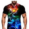 2026 New Men's 3D Printed Fashion Short-Sleeve T-ShirtNovel Casual Short-SleeveBreathable andQuick-Drying for Sports and Fitness