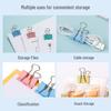 COMIX Effort-Saving Colorful Binder Clips