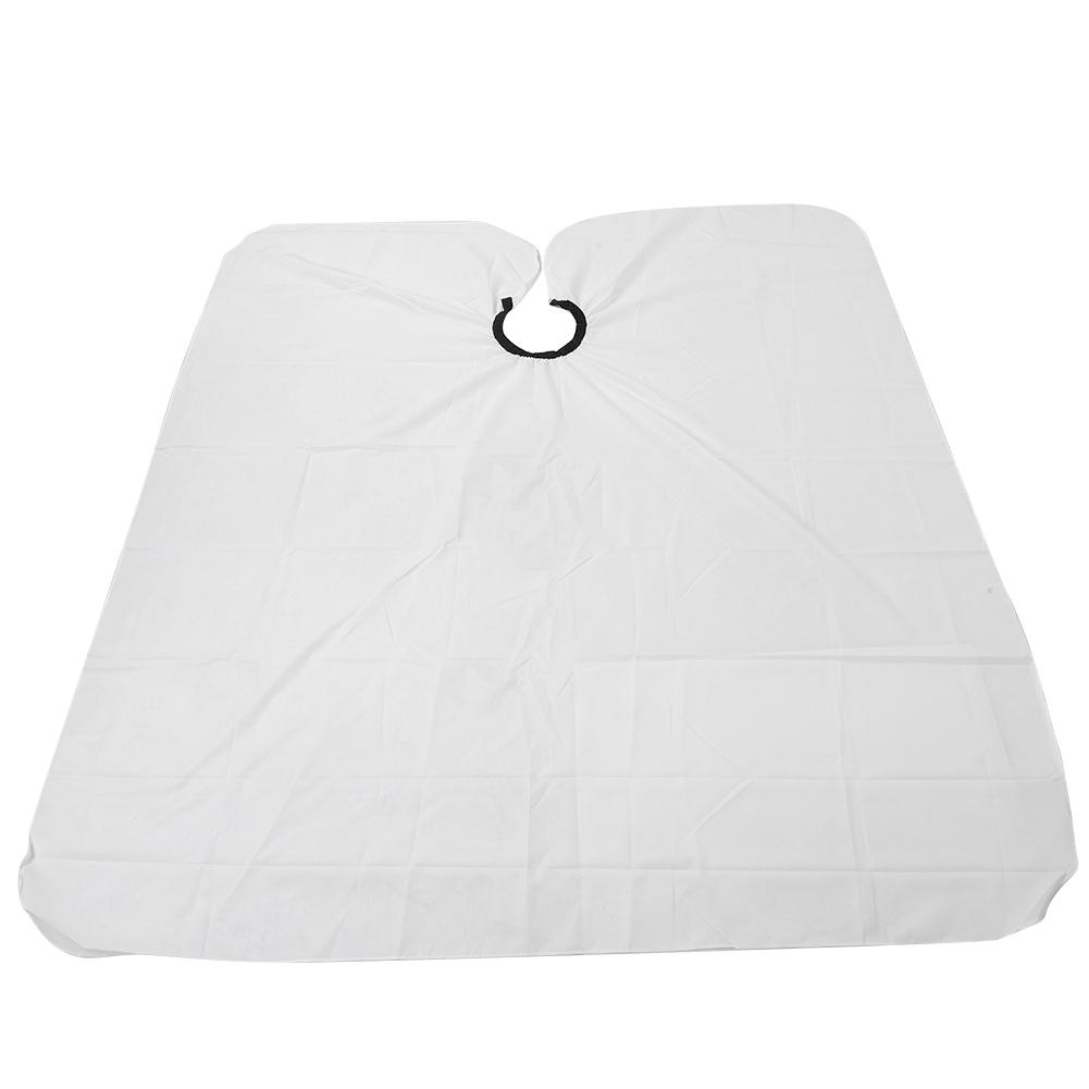 Unique Skull Pattern Hair Cutting Cape Cloth Hairdressing Apron Hair Salon Accessories White