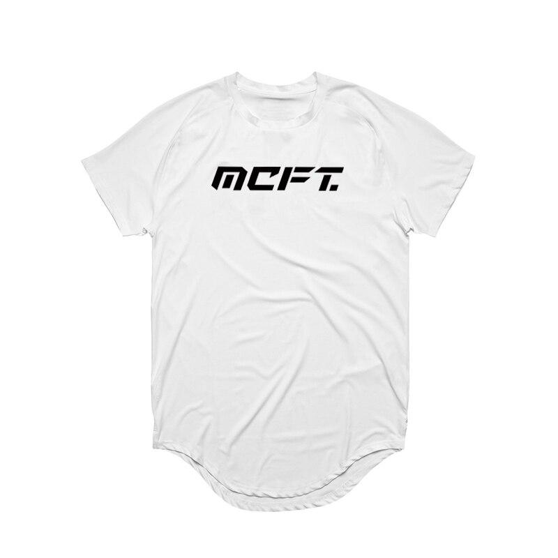 Мужская футболка Muscleguys для фитнеса, спортивная повседневная дышащая футболка с круглым вырезом и короткими рукавами с принтом