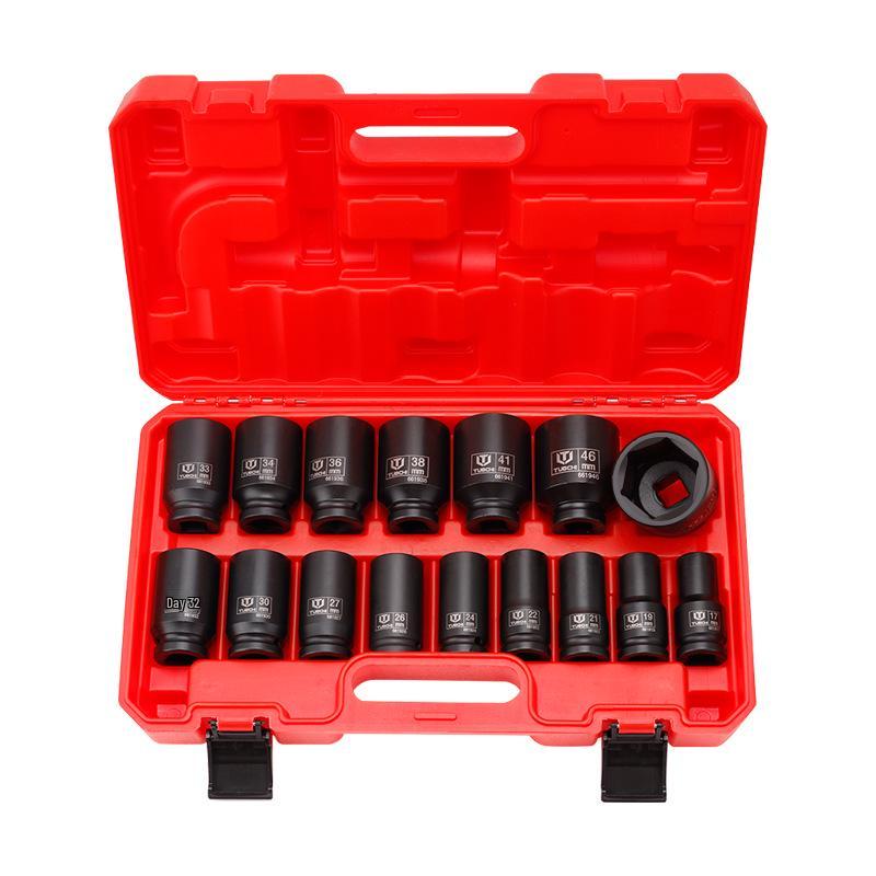 16- piezas, сверхпрочный, 3/4 дюйма, двенадцатигранный, Torx, ударный, набор головок