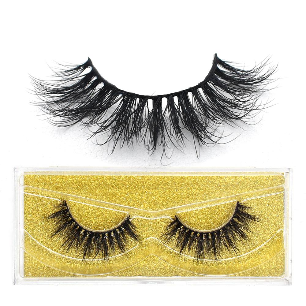 FOXESJI Eye Lashes 3D Mink False Eyelashes Fluffy Soft Natural Strip Mink Lashes Extension Volume Fake Eyelashes Thick Lash
