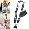 Phone Strap Neck Phone String with Zipper Wallet Pouch Shoulder Strap Purse Badge Holder for Travel Outdoor Grocery Shopping