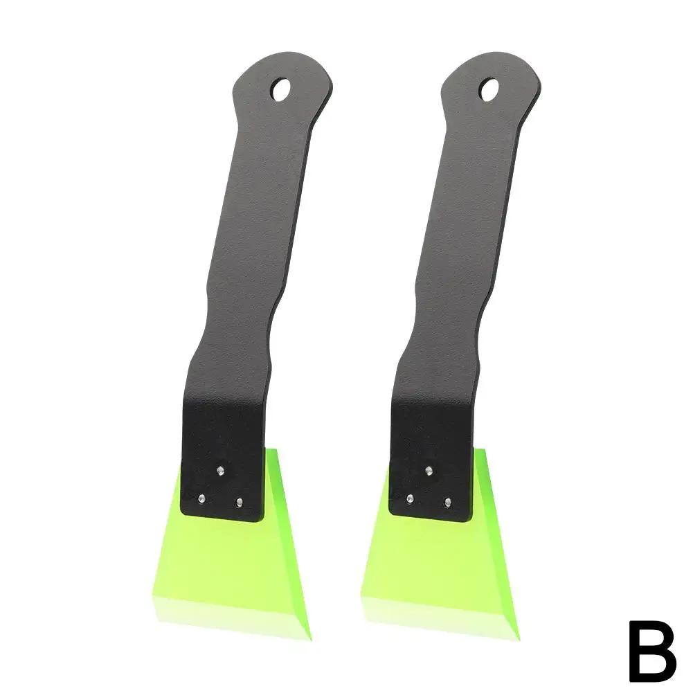 Высококачественный мягкий резиновый скребок с металлической ручкой для обертывания автомобиля, быстрая очистка, лопата для уборки снега, инструменты G4A7